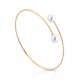 Bracciale perle in oro - Coscia -